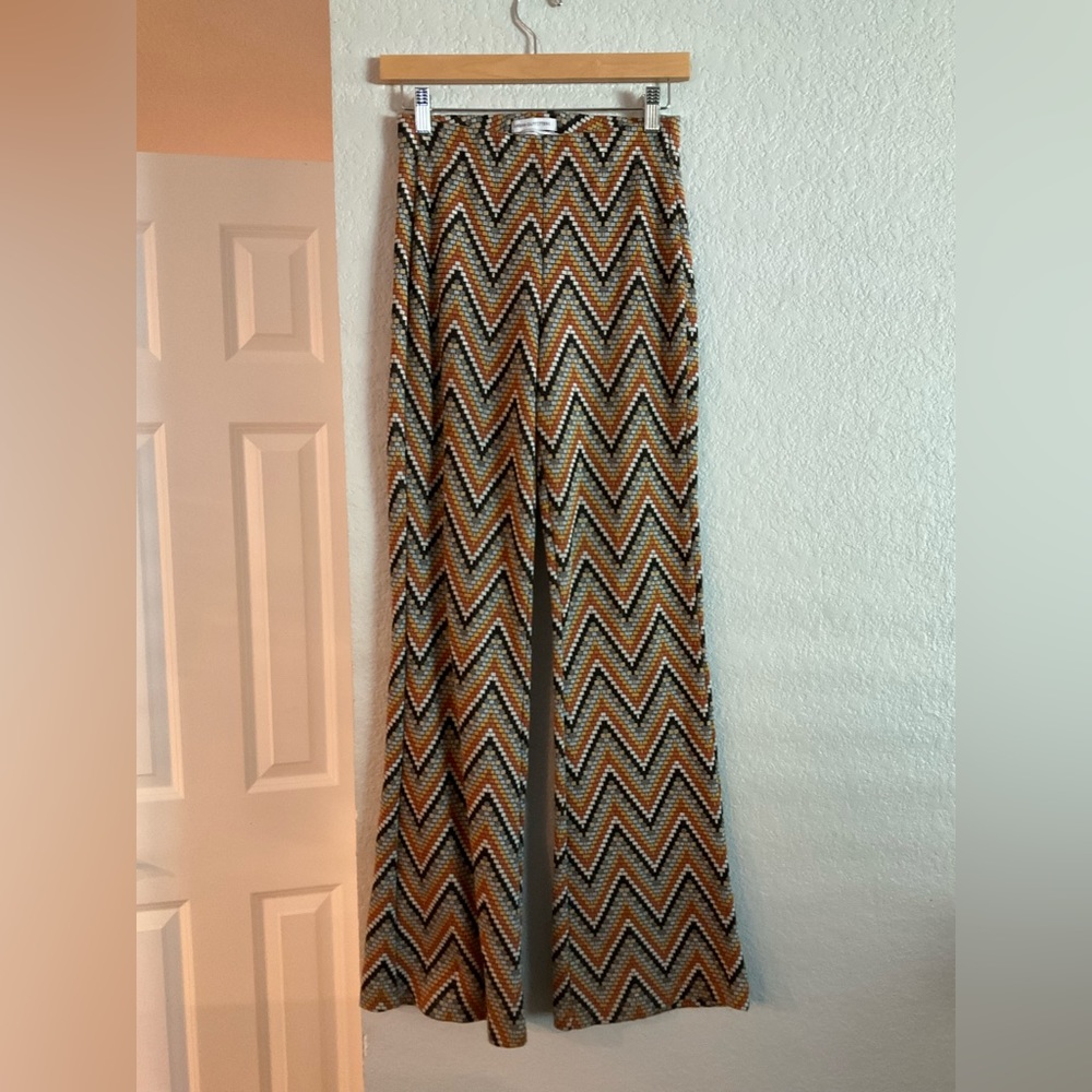Urban outfitters checkered flare pant